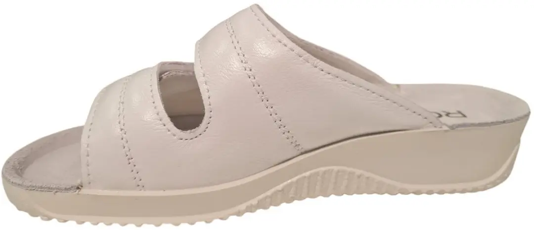 Rohde Leren Dames Slippers 43 - Wit