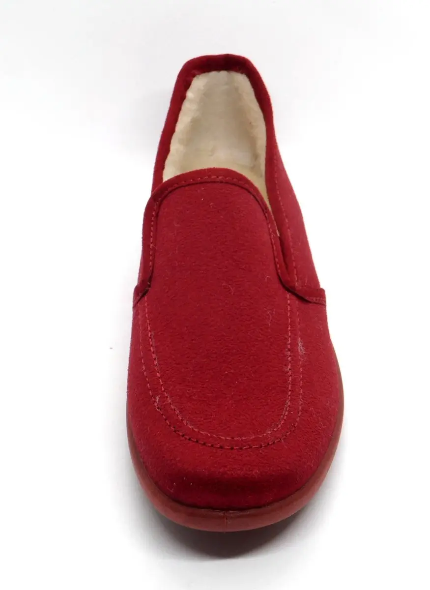 Rohde Dames Pantoffel 2224-43 - Rood - Maat 40