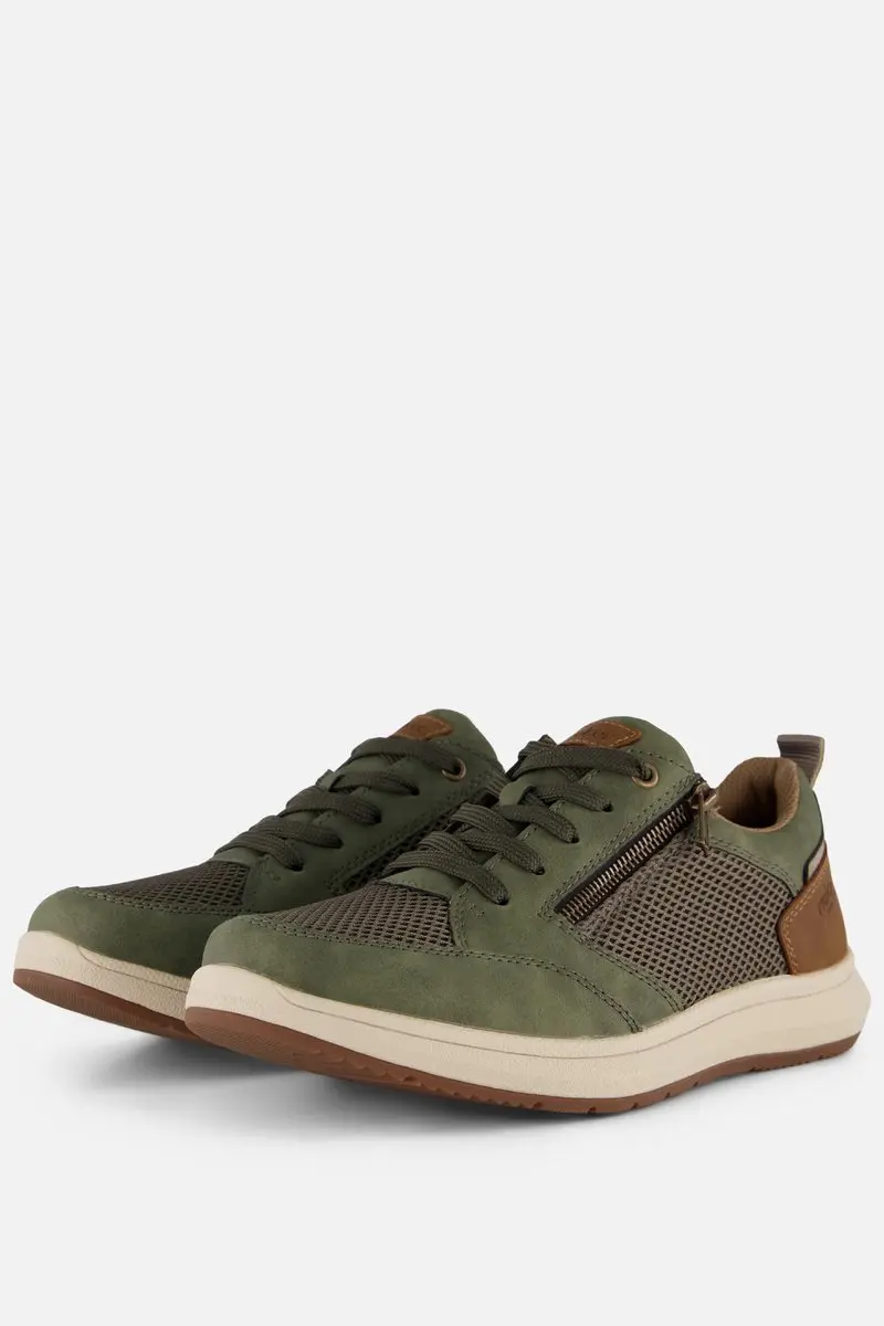 Rieker Sneakers groen Synthetisch