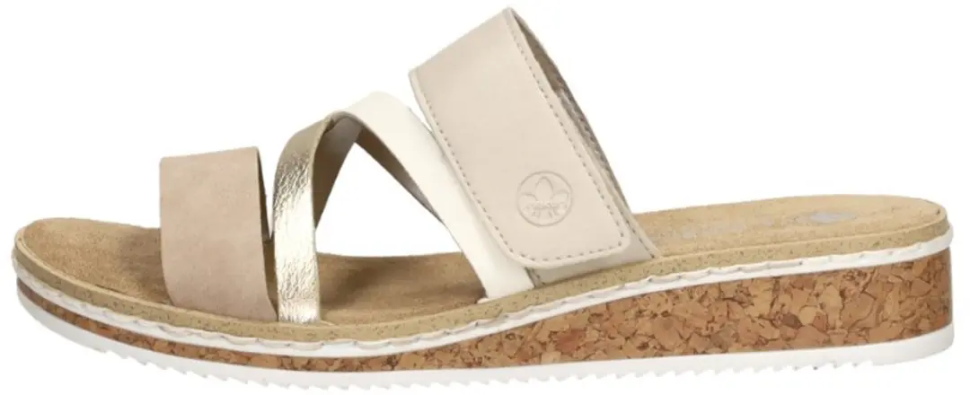 Rieker 251504 Badslipper - Maat 42 - Beige
