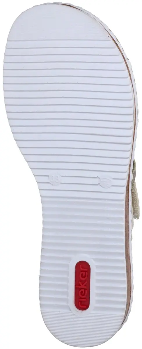 Rieker 251504 Badslipper - Maat 42 - Beige