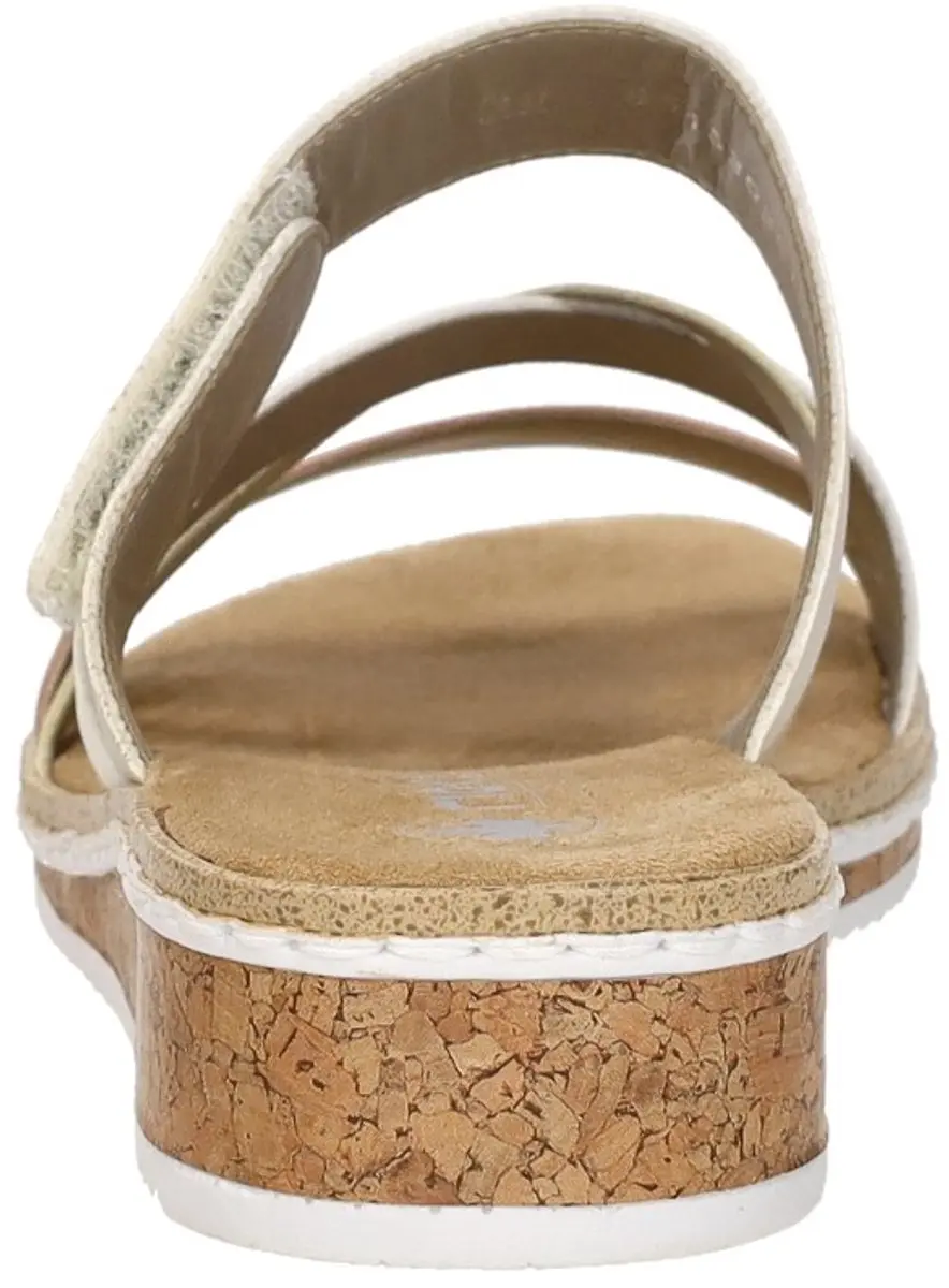 Rieker 251504 Badslipper - Maat 42 - Beige - afbeelding 6 van 6