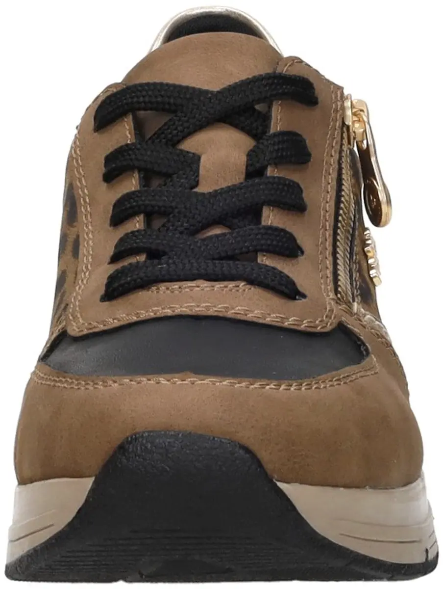 Rieker Dames Sneakers - Bruin - Maat 41