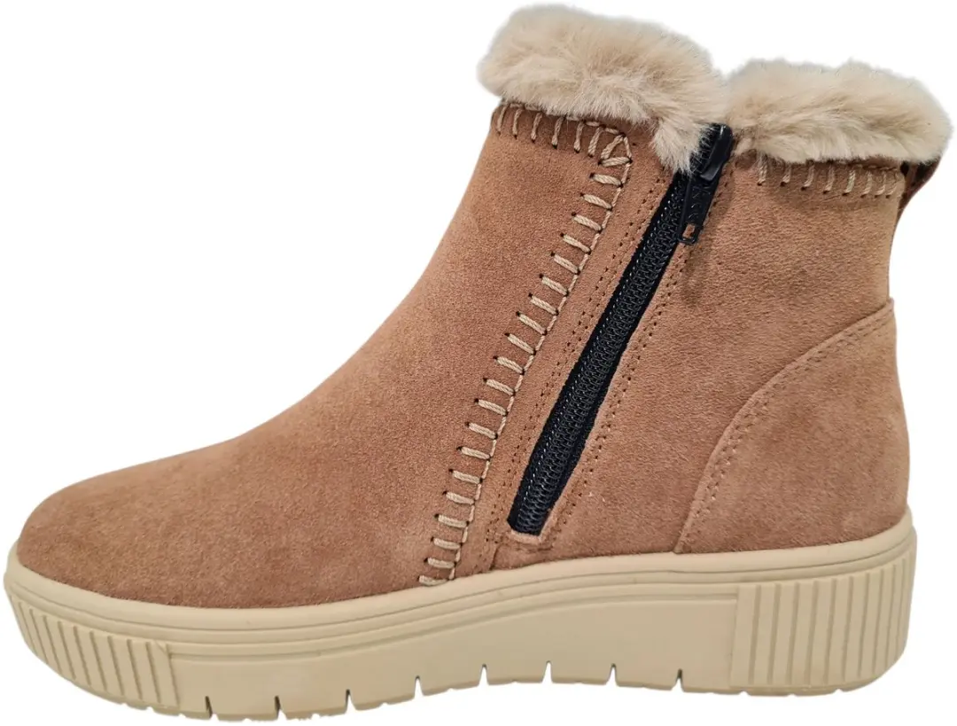 Remonte Dames Boots D3B70-20 - Beige Suede - 38