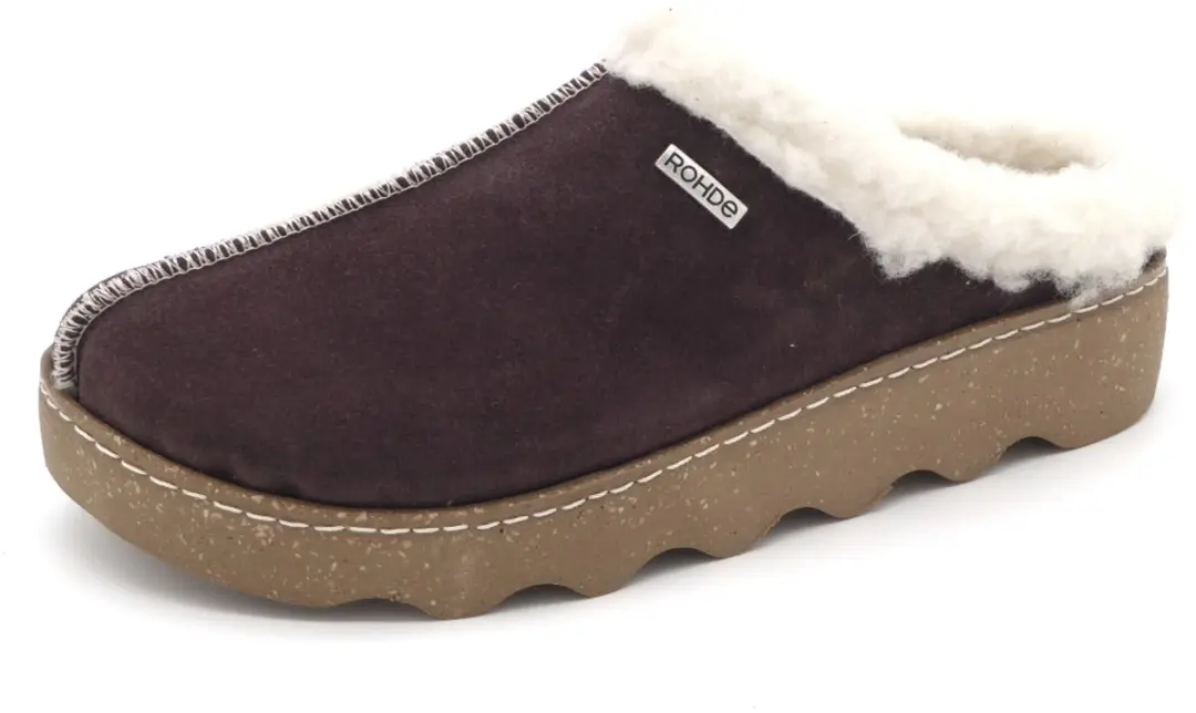 Rohde Dames Pantoffel 6125-49 - Maat 43 - Aubergine