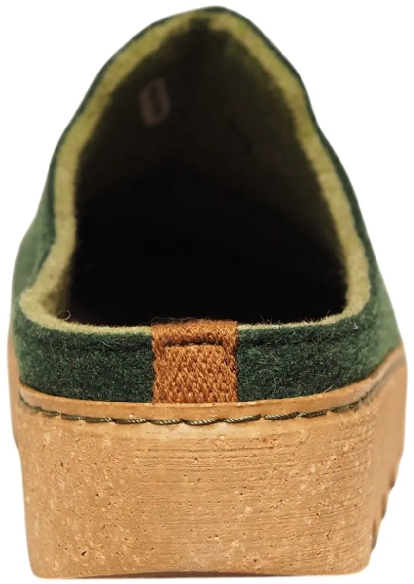 Rohde 6120 Dames Pantoffels - Donkergroen - Maat 36