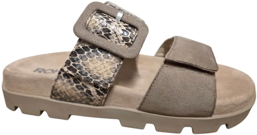 Rohde 6313 12 Slippers Dames - Grijs - 39