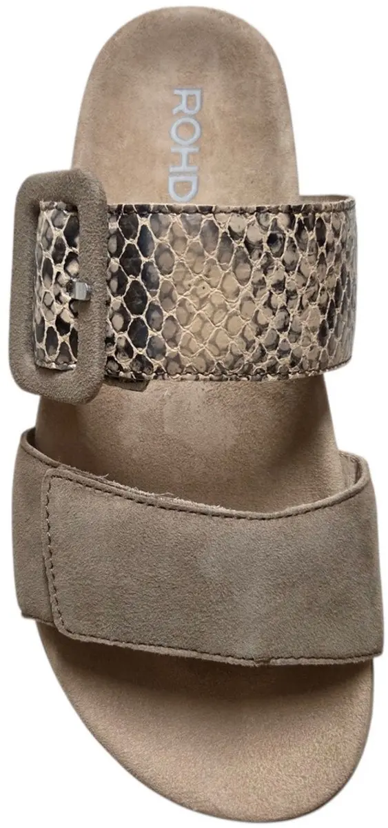 Rohde 6313 12 Slippers Dames - Grijs - 39