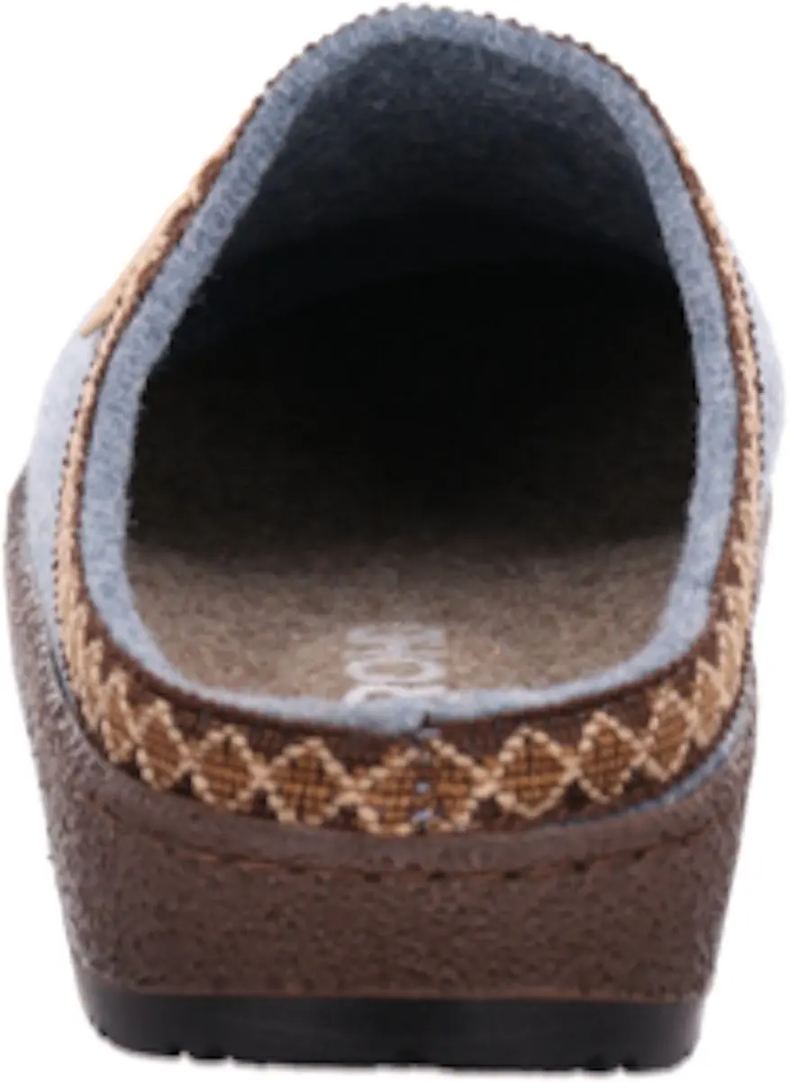 Rohde 6425 55 Pantoffels Dames - Lichtblauw - 41