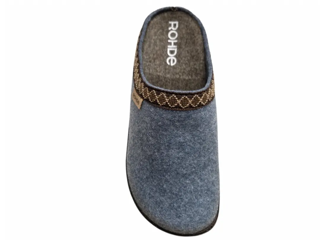 Rohde 6425 55 Pantoffels Dames - Lichtblauw - 41
