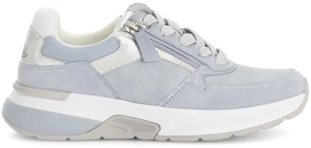 Gabor Rollingsoft Sneaker 86.847.36 Laguna Silber Weiss