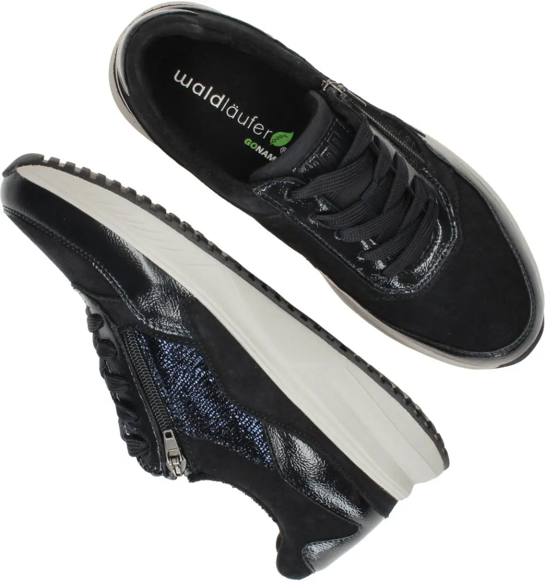 Wäldlaufer Macie Sneakers 514001 - Dames - Blauw - Maat 41