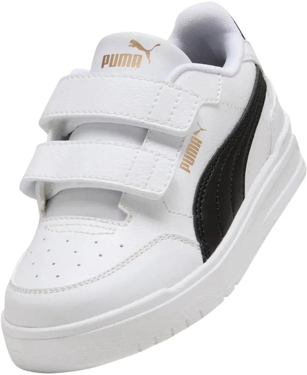 PUMA Shuffle Downtown Lo Sneakers Junior 35 - Wit/Zwart - afbeelding 6 van 6