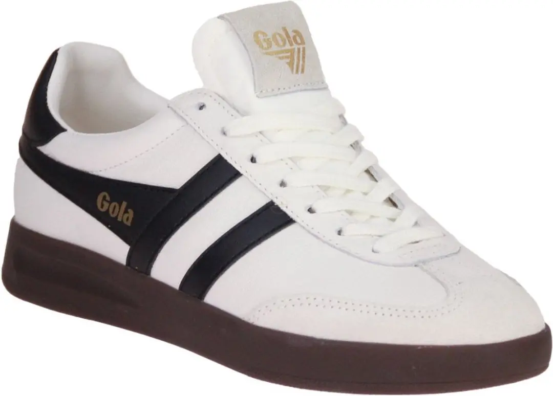 Gola Cyclone Leather White/Black Sneaker