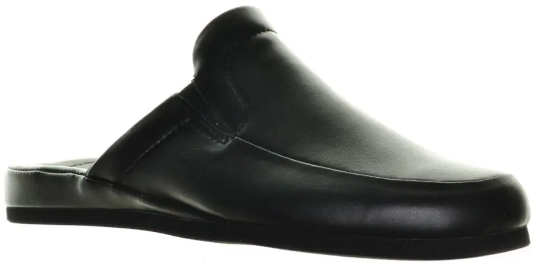 Rohde Leren Heren Pantoffels 39 - Zwart - afbeelding 6 van 6