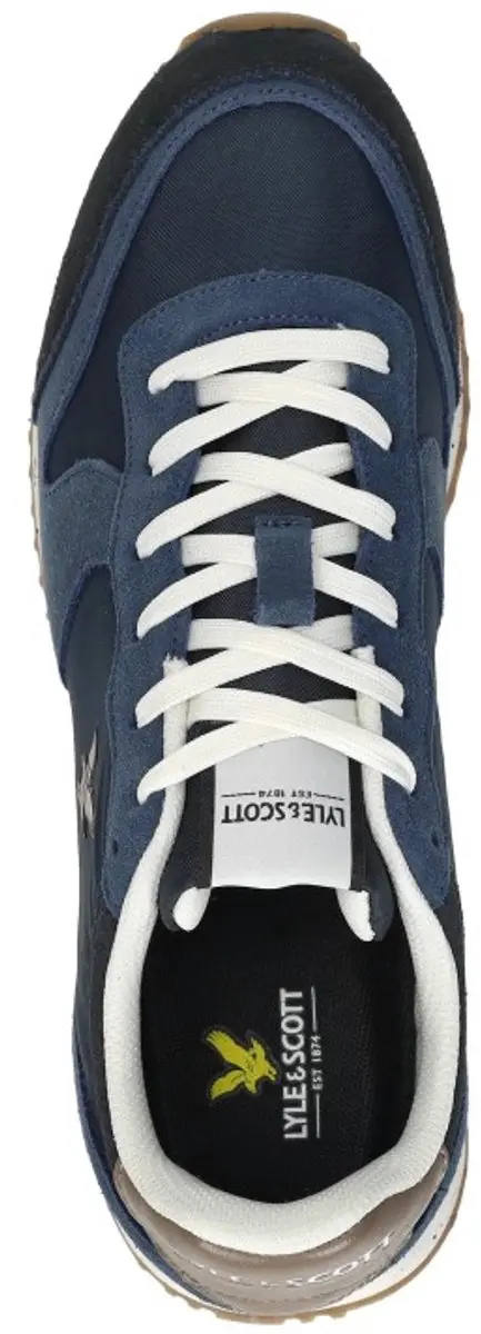 Lyle & Scott Leno Sneakers Laag - Blauw - Maat 41 - afbeelding 3 van 6