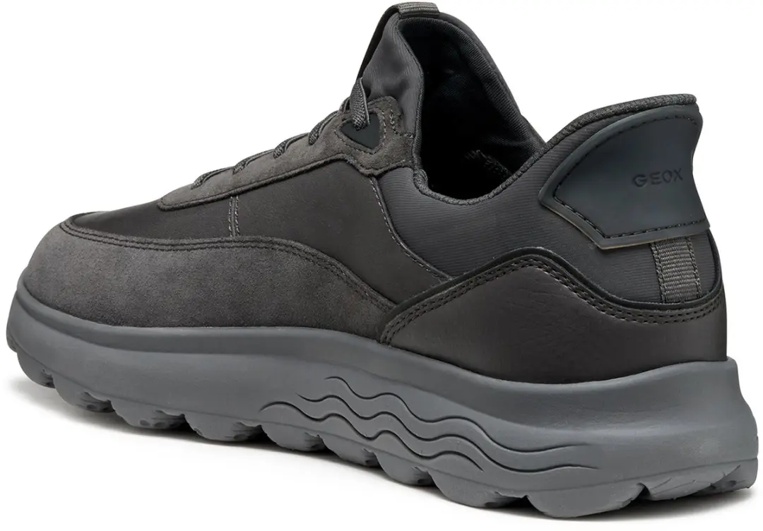 GEOX U Spherica Plus A U56MPA Herensneaker - 41 - Grijs - afbeelding 6 van 6