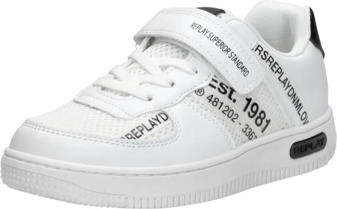Replay Epic Jr 4 Sneakers - Jongens - Wit - Maat 30 - afbeelding 4 van 6