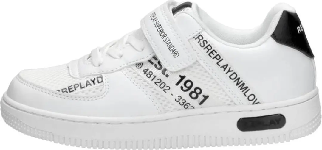 Replay Epic Jr 4 Sneakers - Jongens - Wit - Maat 30 - afbeelding 2 van 6