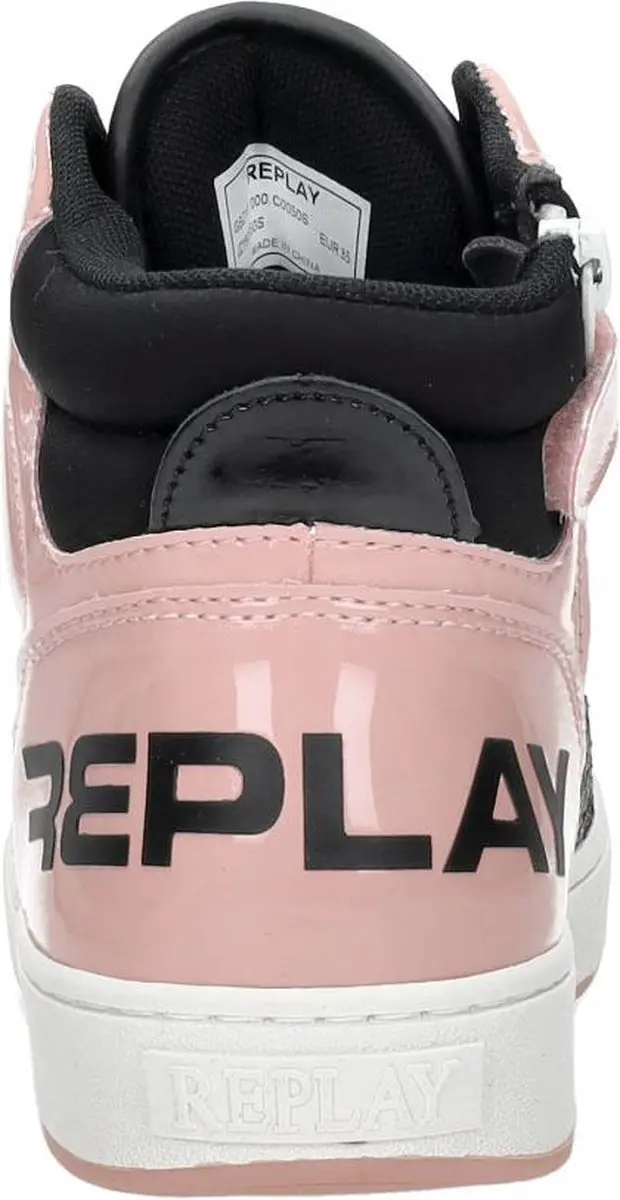 Replay Cobra 1 Hoge sneakers - Meisjes - Roze - Maat 37 - afbeelding 6 van 6