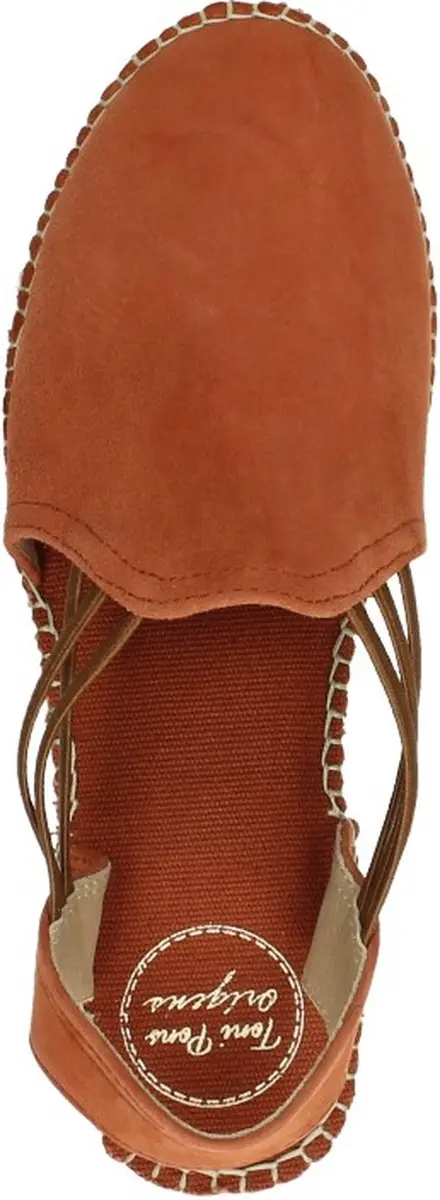 Toni Pons Nuria Suede Dames Espadrilles Brandy Maat 36 - afbeelding 4 van 6