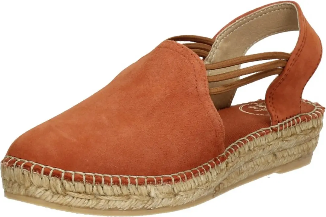 Toni Pons Nuria Suede Dames Espadrilles Brandy Maat 36 - afbeelding 3 van 6