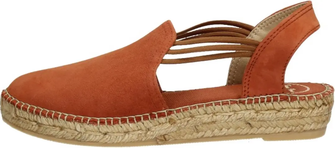 Toni Pons Nuria Suede Dames Espadrilles Brandy Maat 36 - afbeelding 2 van 6
