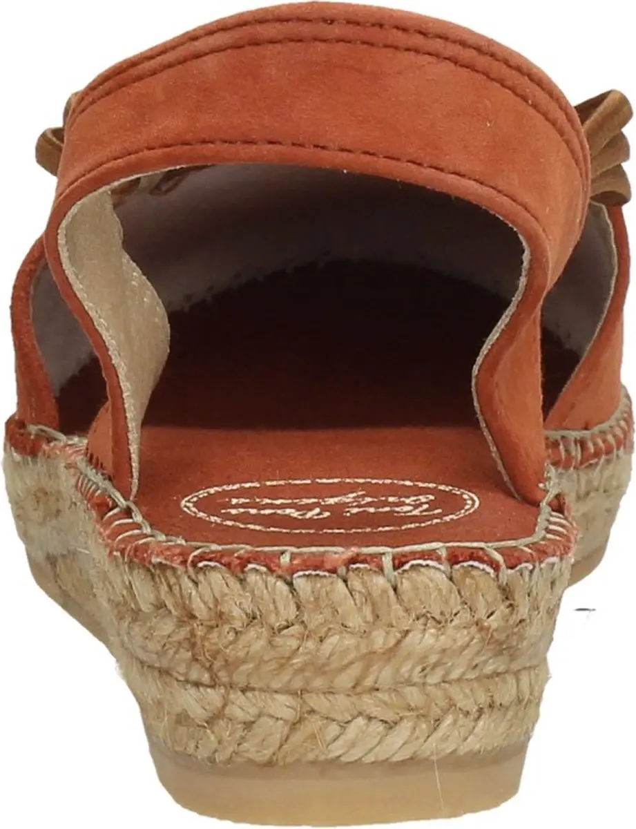 Toni Pons Nuria Suede Dames Espadrilles Brandy Maat 36 - afbeelding 5 van 6