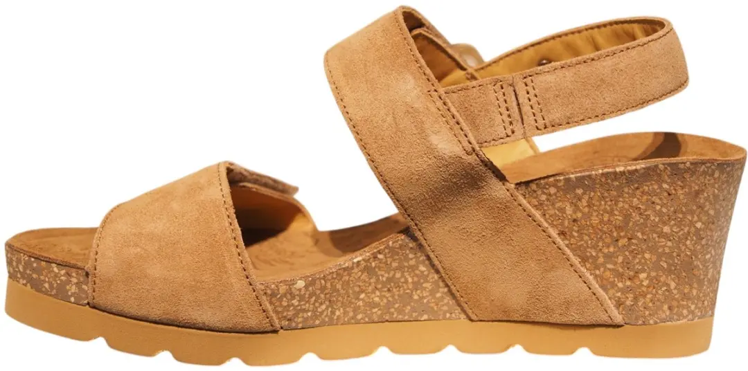 Panama Jack Valle Sandalen - Bruin Suede - Maat 38