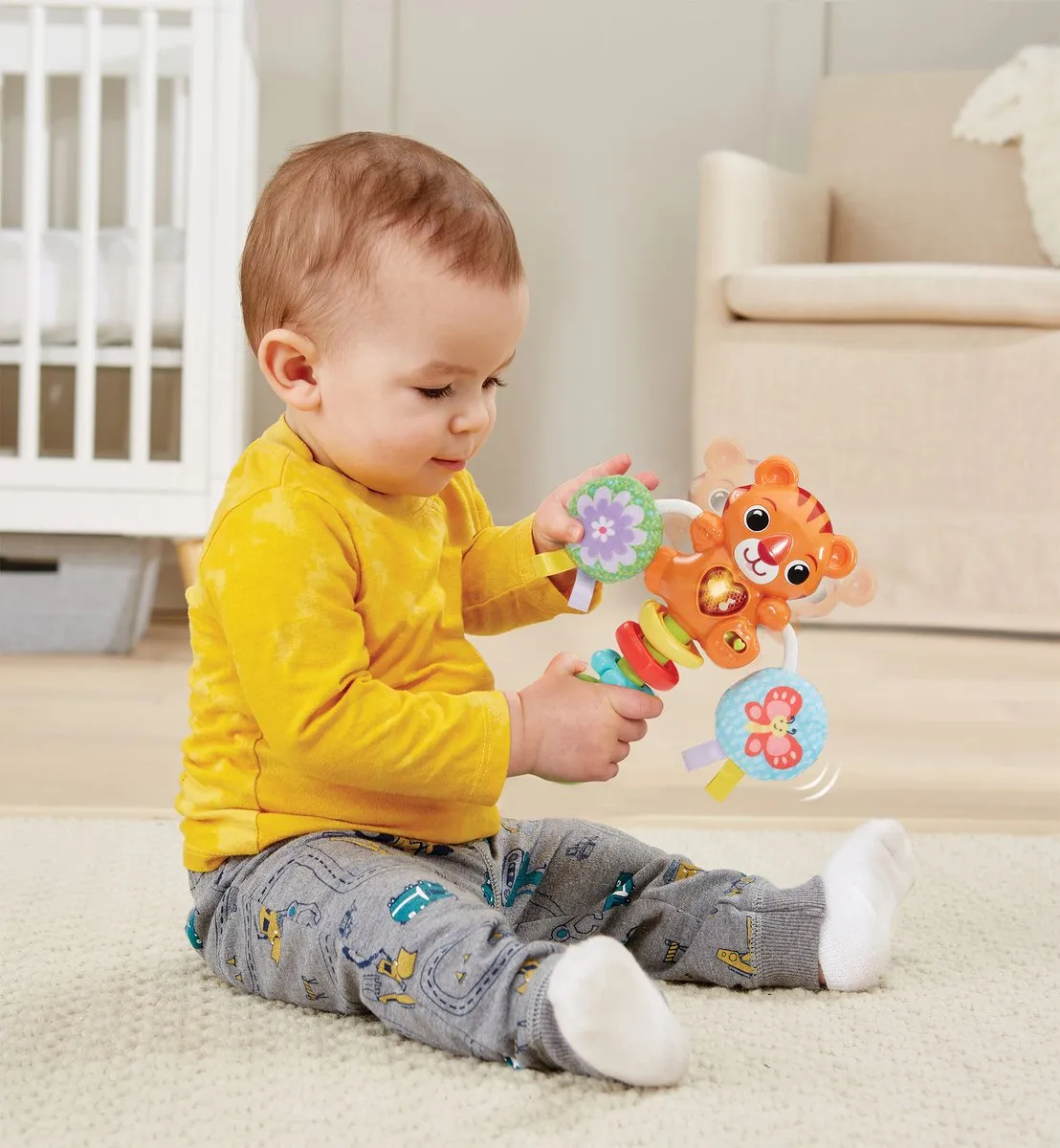 VTech Tijger Rammelaar Meerkleurig