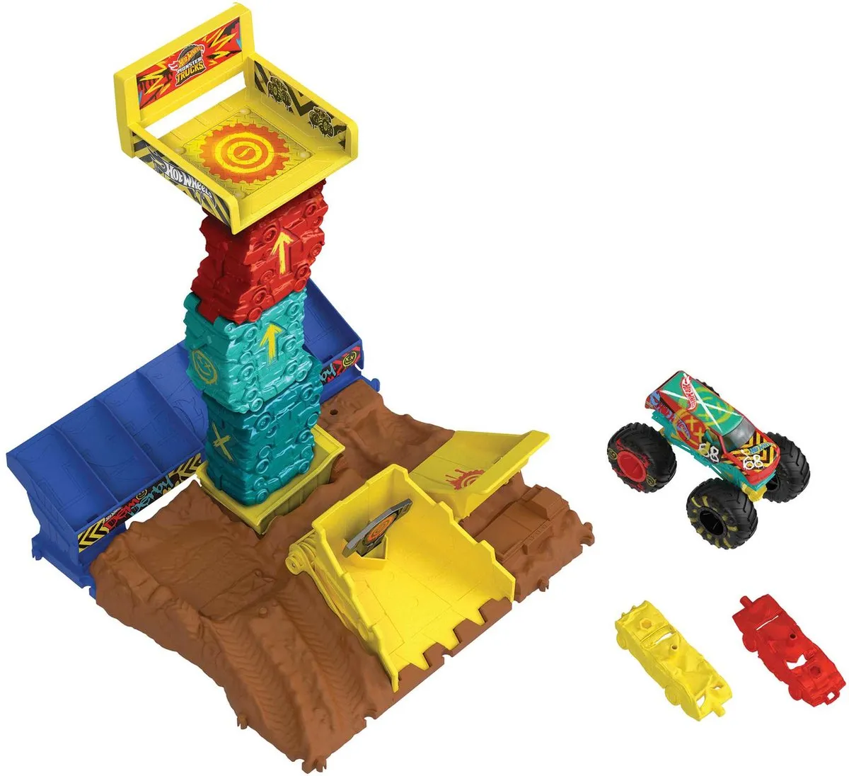 Hot Wheels Monster Trucks Arena Smashers Demo Derby Car