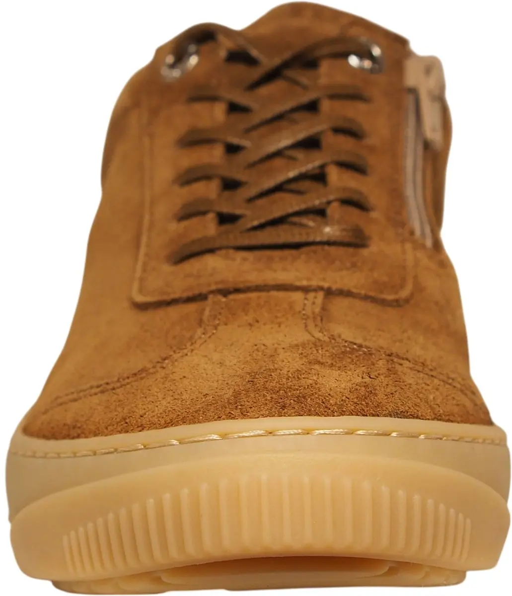 Wolky Foria Suède Dames Sneakers - Bruin
