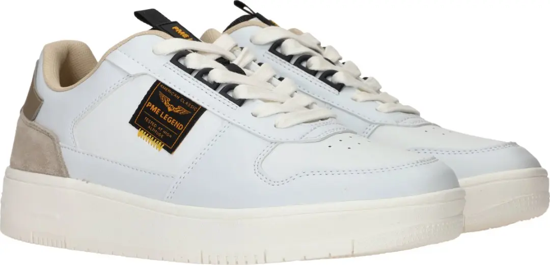 PME Legend Gobbler Heren Sneakers - Wit - Maat 44