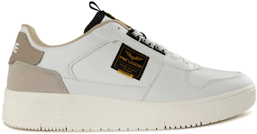 PME Legend Gobbler Heren Sneakers - Wit - Maat 44