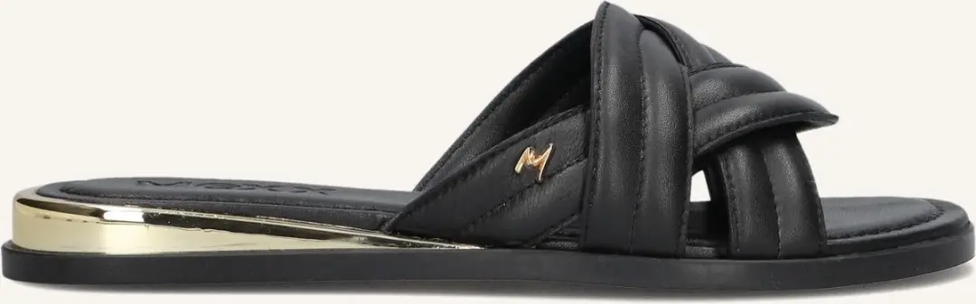 Mexx Natalya Slides Dames - Maat 39 - Zwart