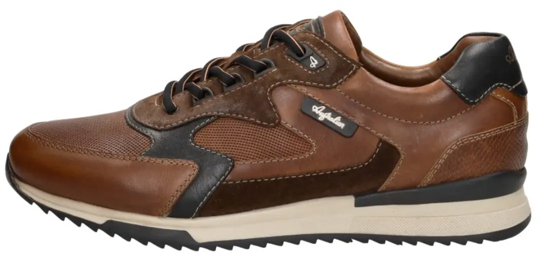 Australian Bakersville Leren Sneakers Heren - Bruin - Maat 49 - afbeelding 2 van 6