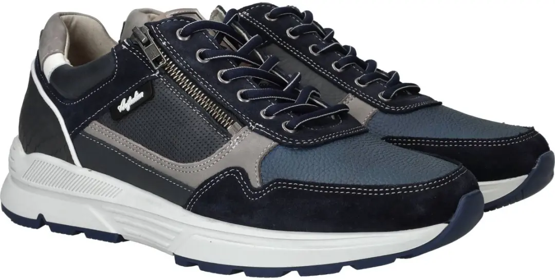 Australian Connery Heren Sneakers - Donkerblauw Maat 44