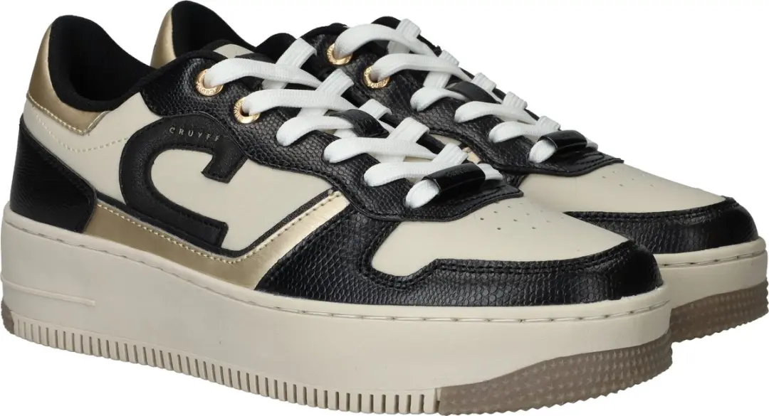 Cruyff Campo Low Lux Sneakers - Zwart - afbeelding 4 van 6