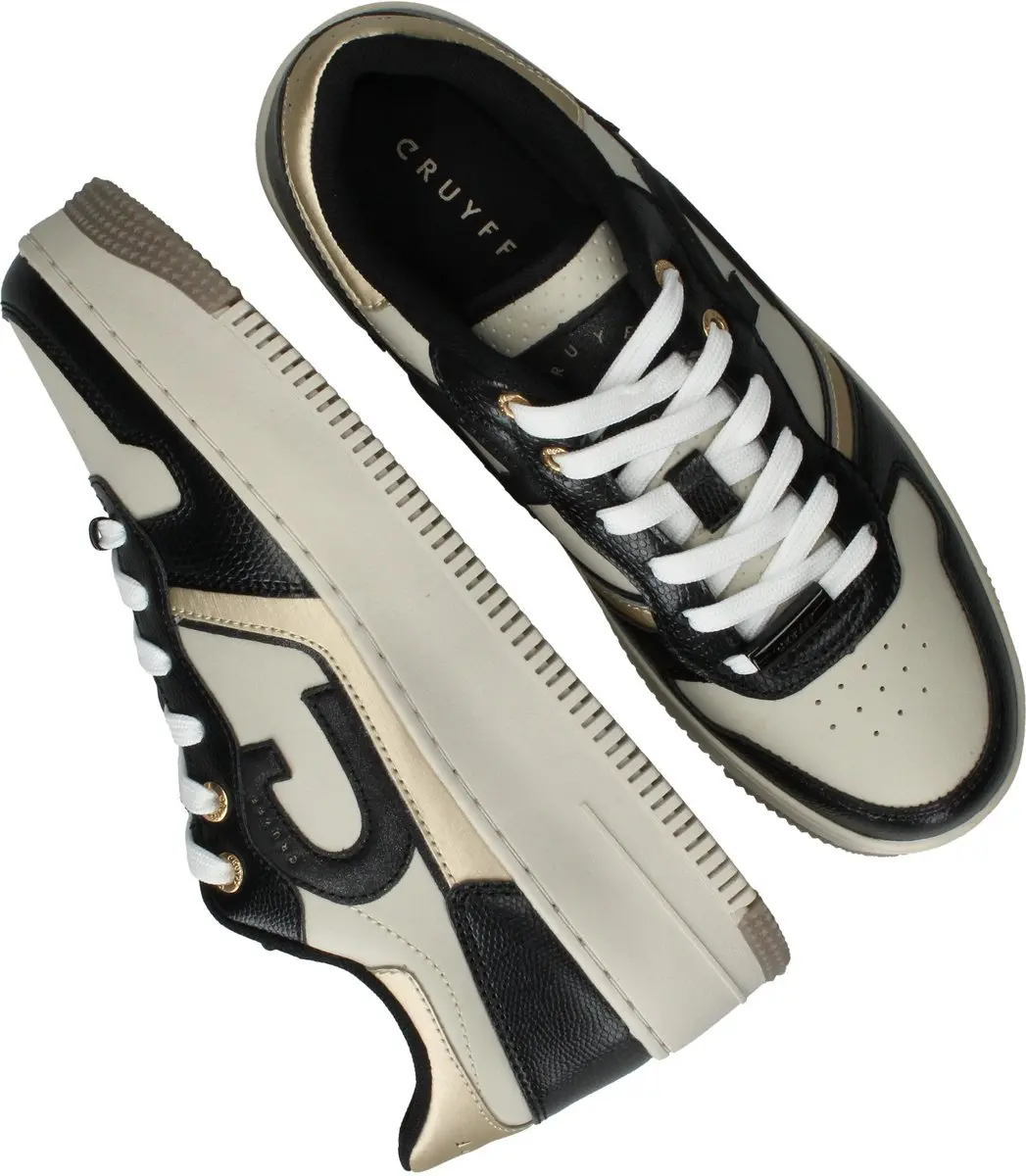 Cruyff Campo Low Lux Sneakers - Zwart - afbeelding 6 van 6