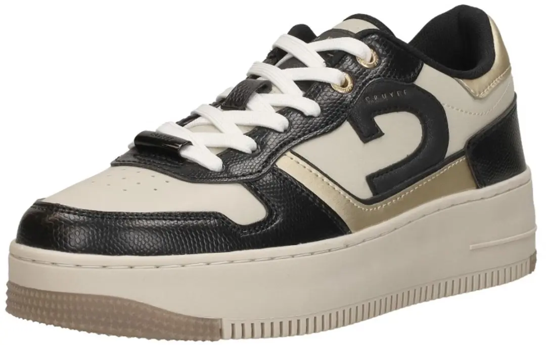Cruyff Campo Low Lux Sneakers - Zwart - afbeelding 5 van 6