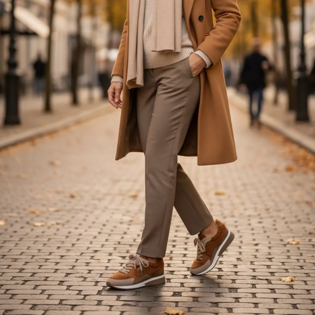 La Strada Sneaker Met Bont
