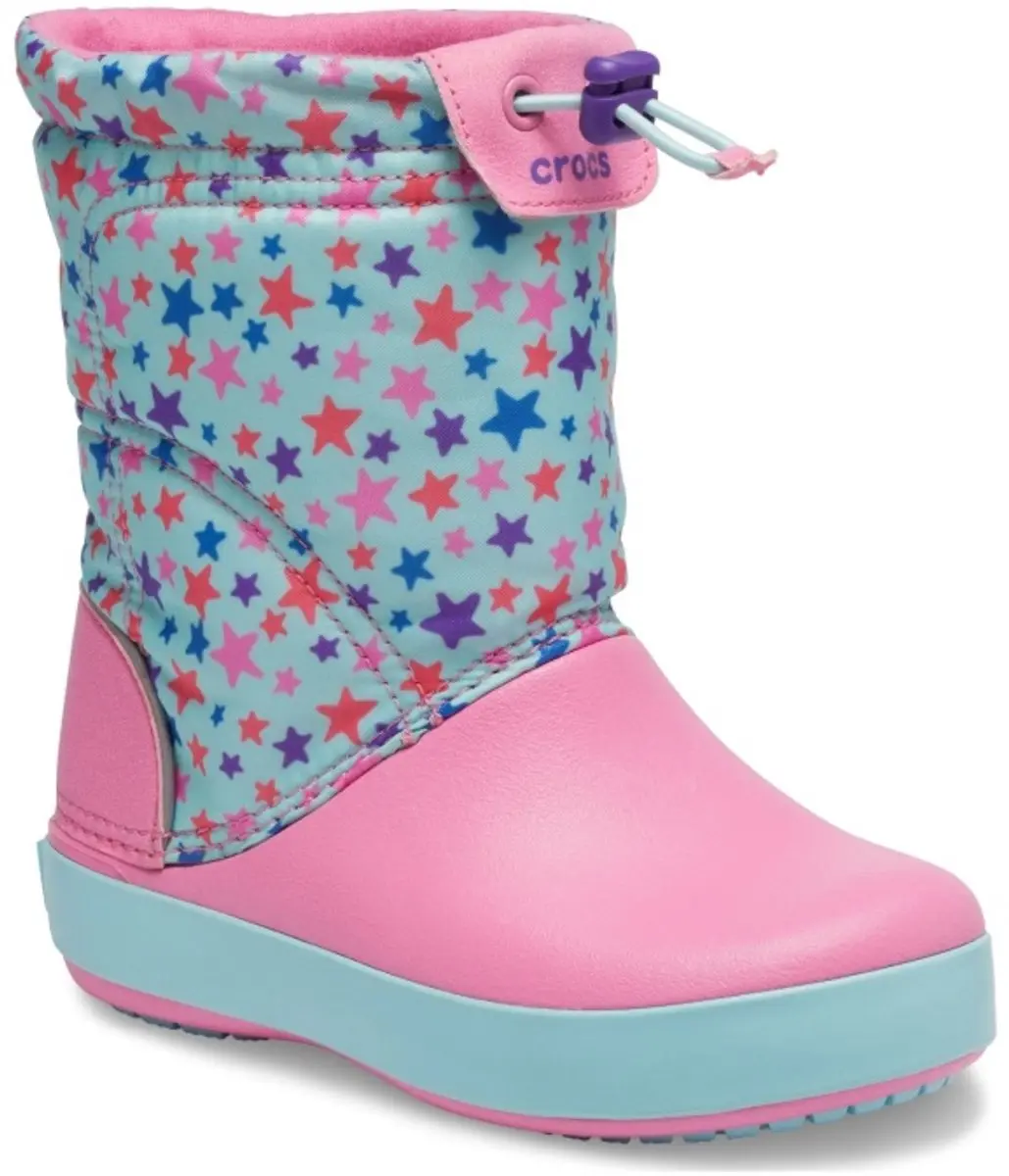 Crocs Lodgepoint Graphic Ice Blue/Pink Lemonade Maat 27/28 US C10