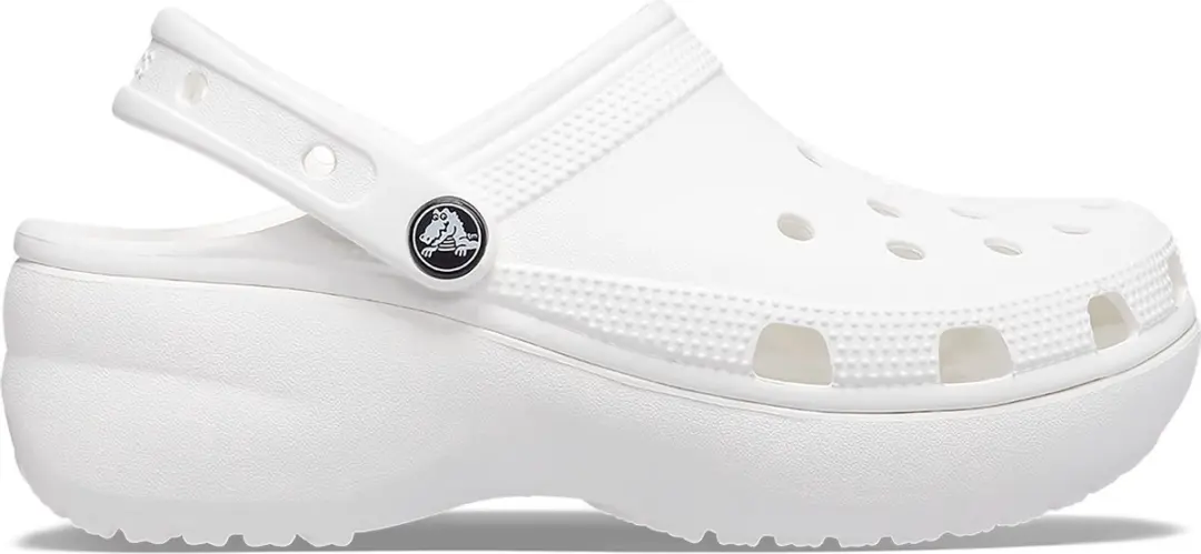 Crocs Classic Platform Clog 206750-100 - Maat 41/42 - Wit
