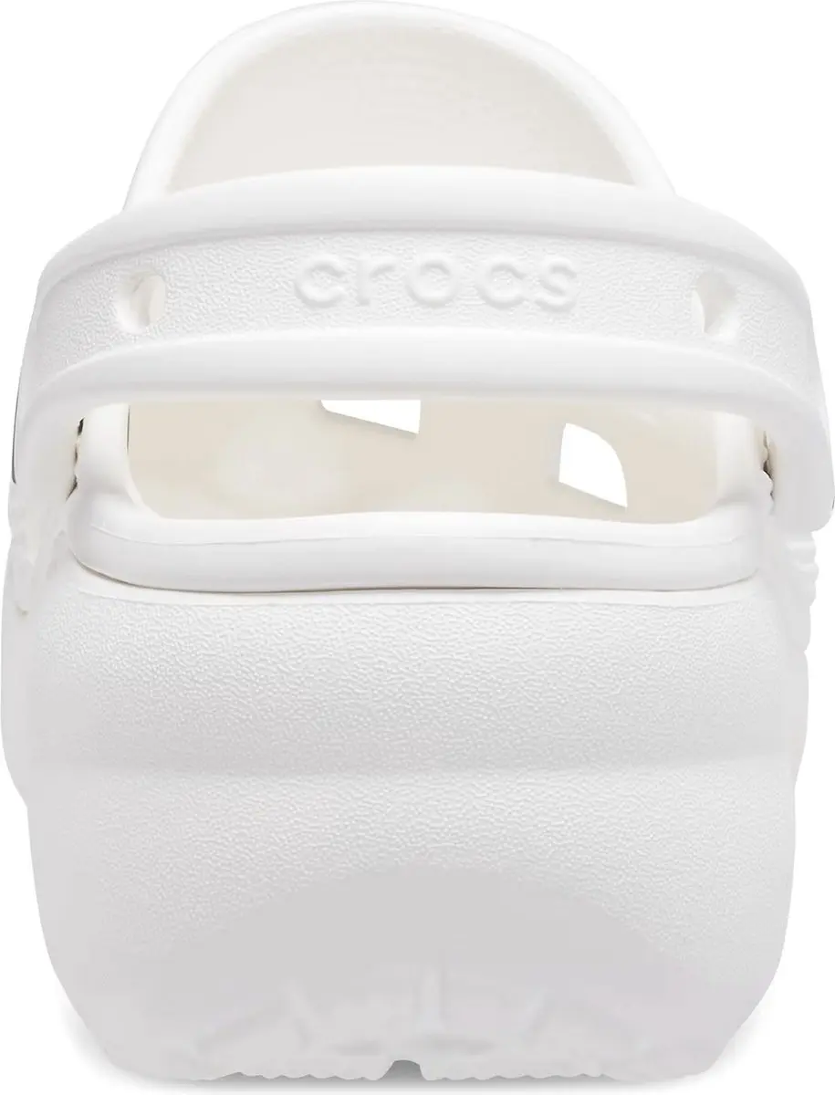 Crocs Classic Platform Clog 206750-100 - Maat 41/42 - Wit