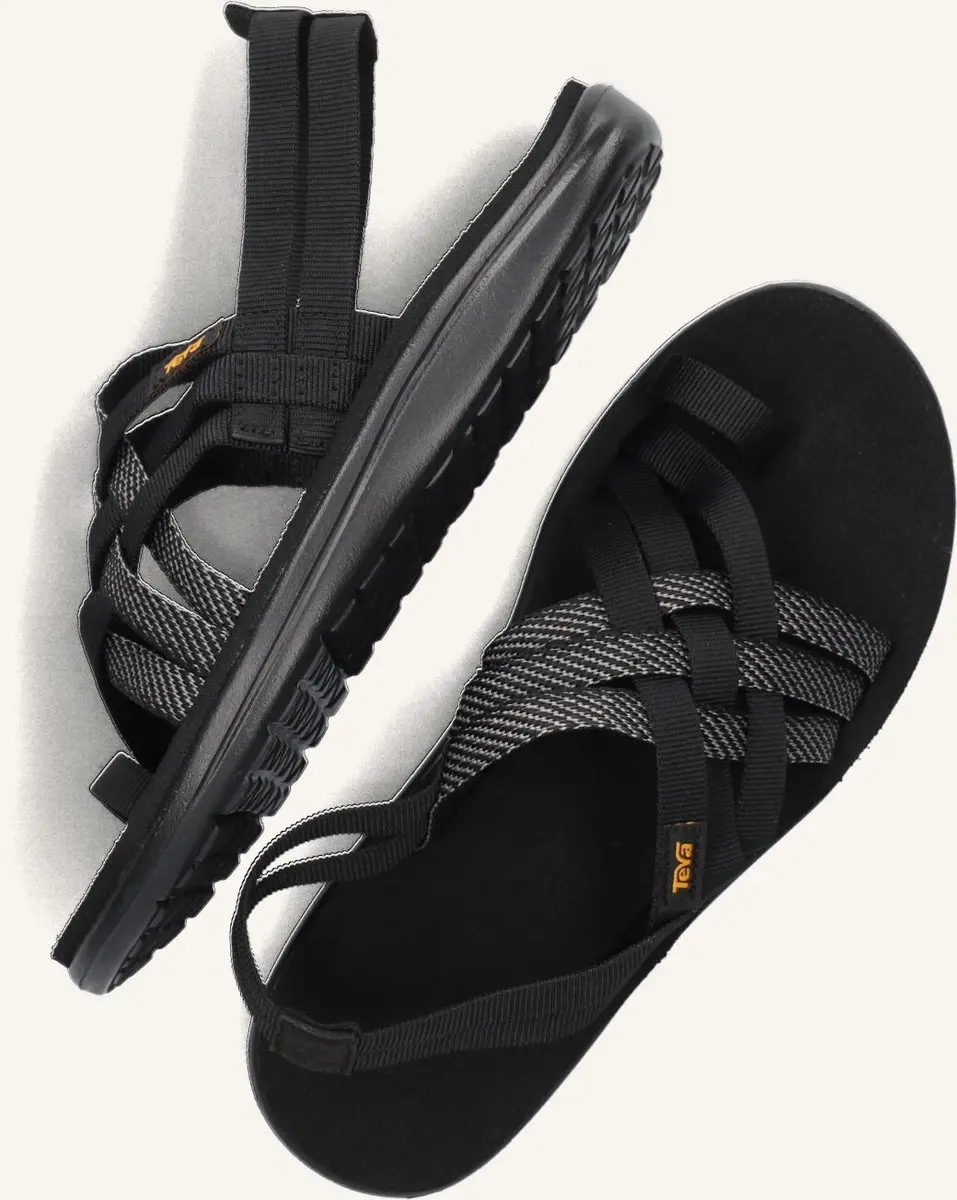 Teva W Voya Strappy Dames Sandalen - HERA Zwart - afbeelding 5 van 6