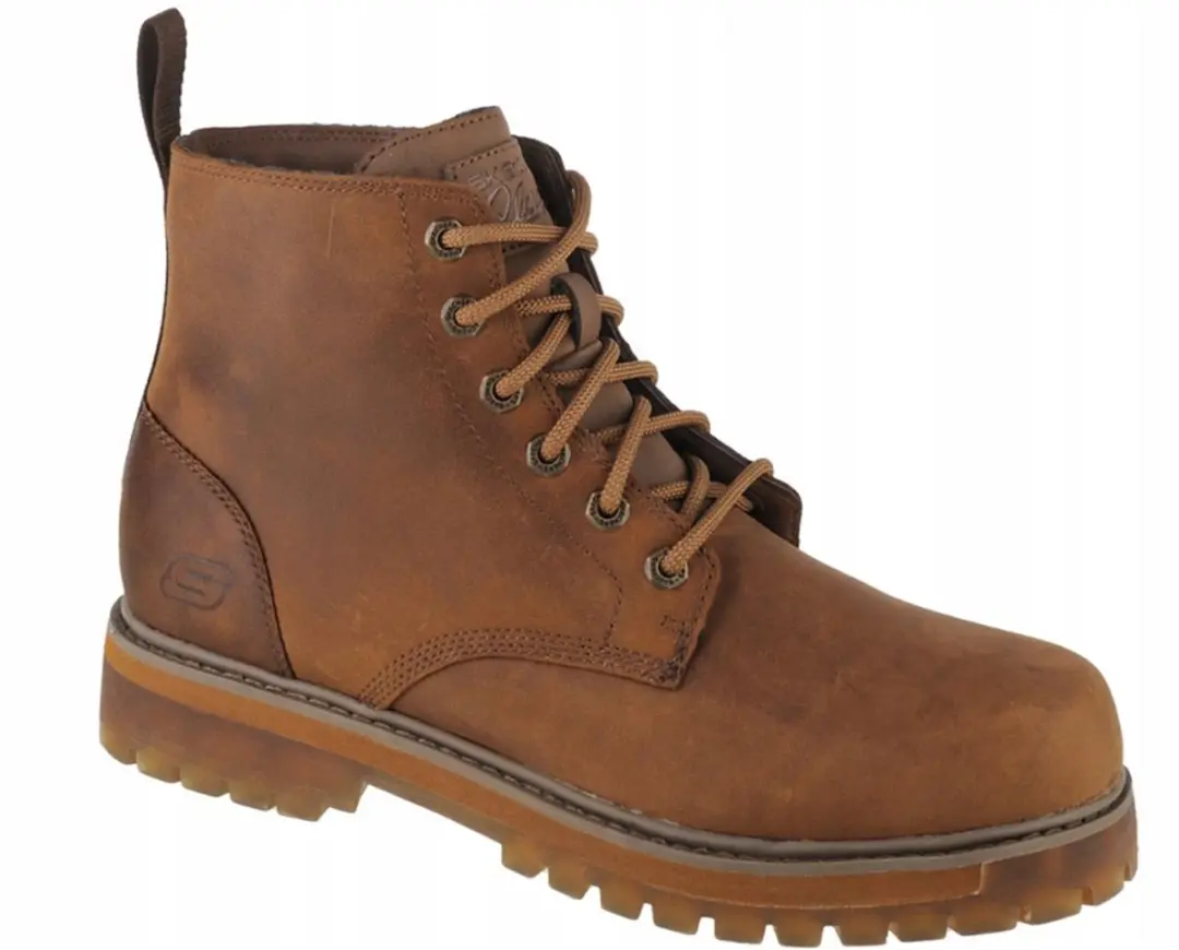 SKECHERS ALLEY CATS TALGEN Skechers Heren Sneakers Bruin Maat 41,5