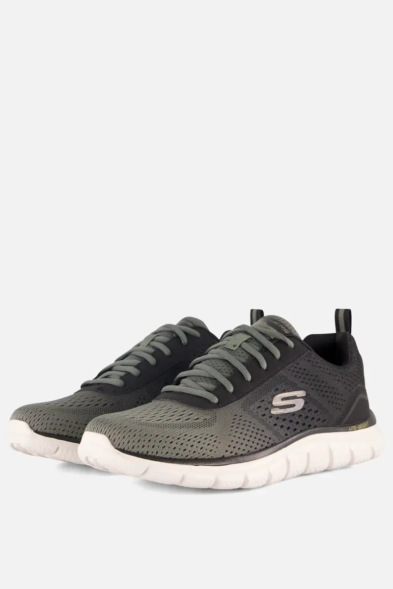 Skechers Trap Ripkent Sneakers groen Textiel