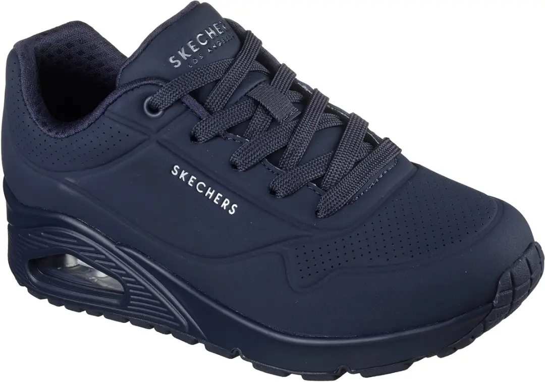 Skechers Uno STAND ON AIR Dames Sneakers - Donkerblauw