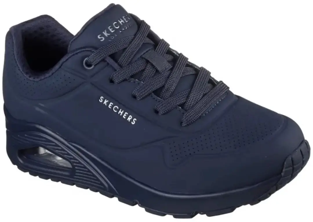 Skechers Uno STAND ON AIR Dames Sneakers - Donkerblauw