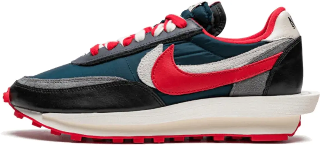 Nike LD Waffle sacai Undercover Midnight Spruce University Red